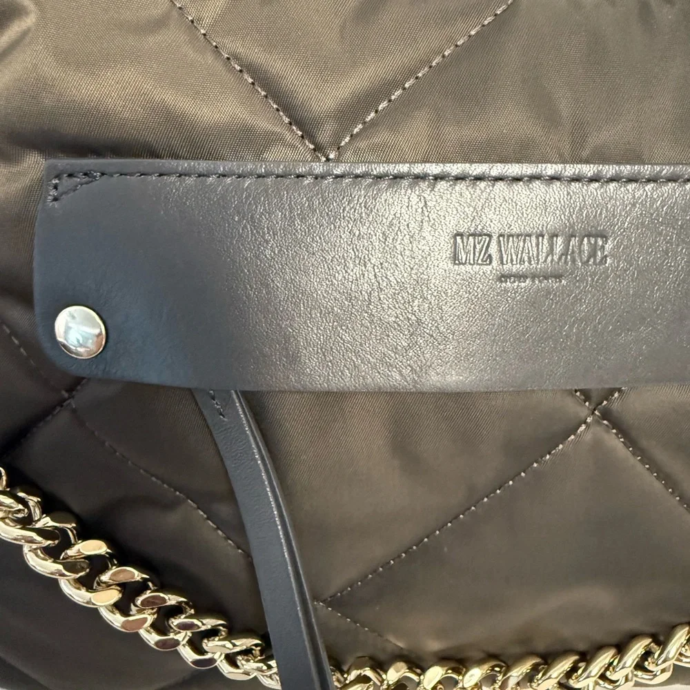 MZ Wallace Quilted Madison Crossbody in Magnet - Picture 3 of 8